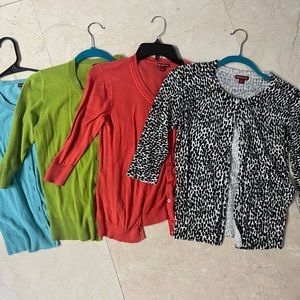 Barely used Merona Cardigans! Been stored in a box!